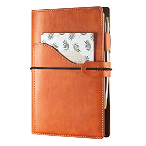 Removable loose-leaf binder.
Pen loop suitable for most of the pen.
*Pen not included in the package.